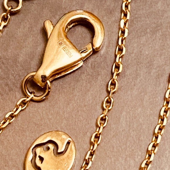 Effy 14K Yellow Gold Turquoise Necklace - Picture 11 of 11